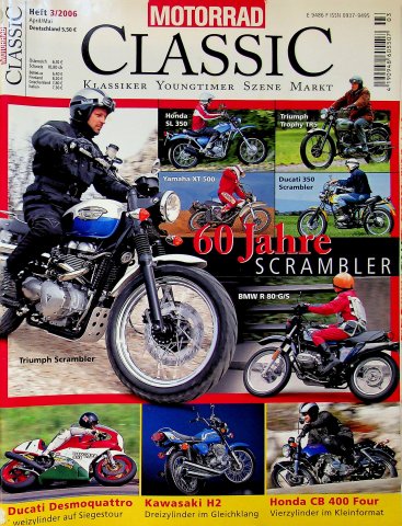 Deckblatt Motorrad Classic (03/2006)